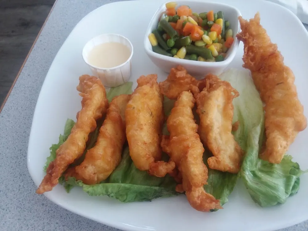 Chicken Strips and Mash Potoeos