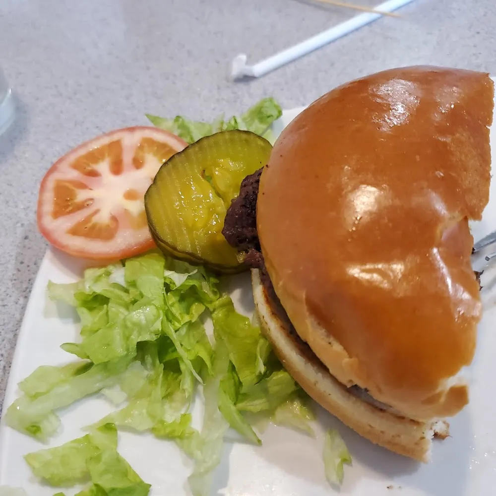 Portobello Burger with Swiss