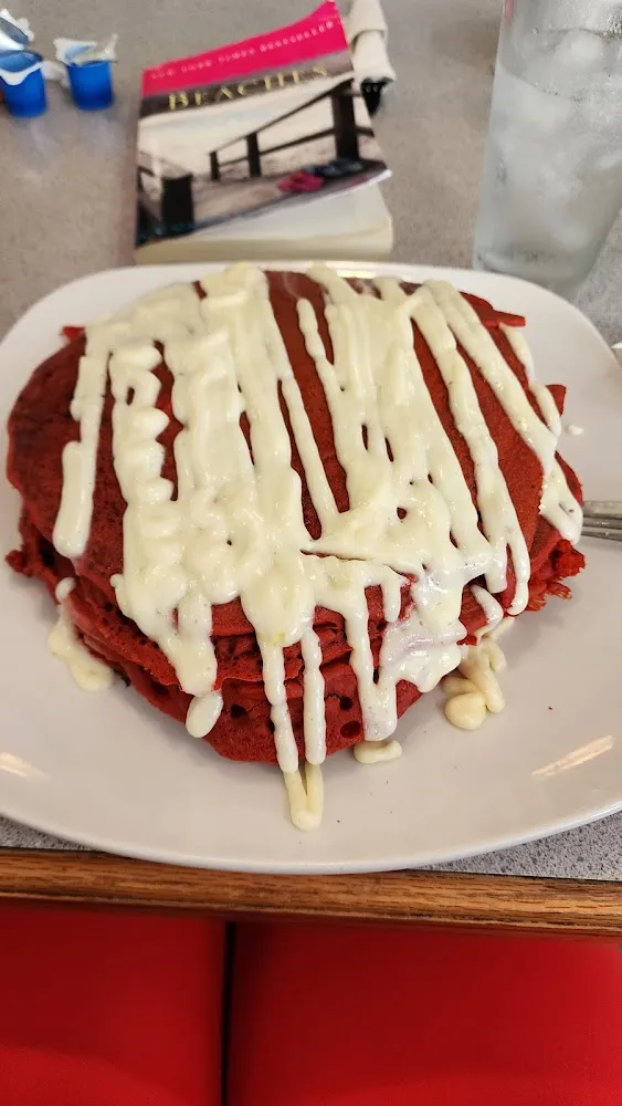 Red Velvet Pancakes